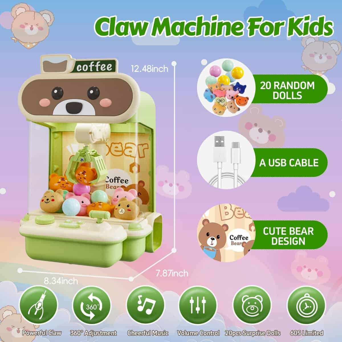 Máquina de Garra FLLOBE para Niños, Máquinas Expendedoras - Imagen 5
