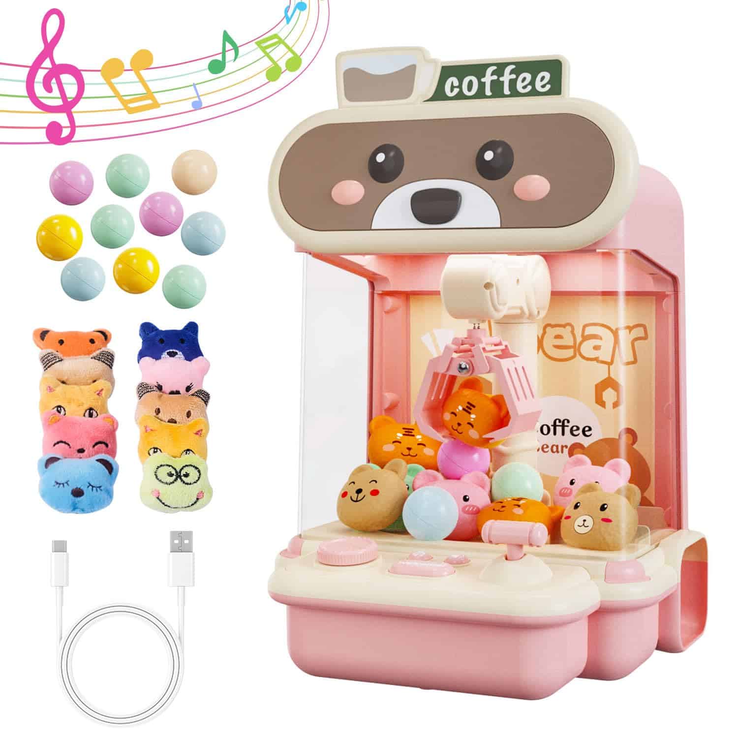 Máquina de Garra FLLOBE para Niños, Mini Máquinas