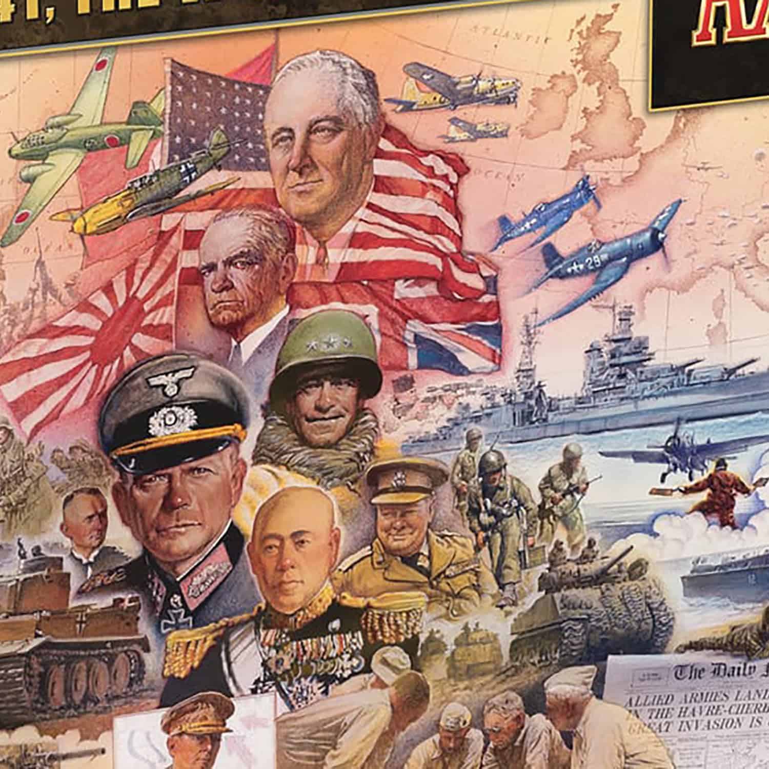 Axis & Allies: edición aniversario - 2-6 jugadores - - Imagen 9