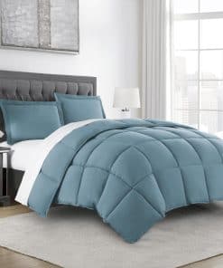 Edredón alternativo Chezmoi Collection China Blue oversize