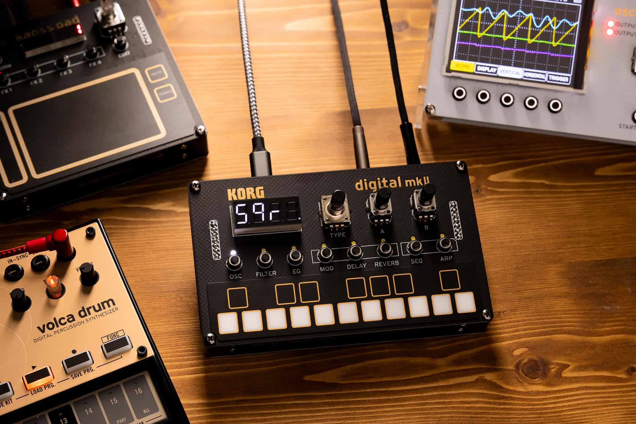 Kit de sintetizador digital Korg Nu:Tekt NTS-1 MKII para - Imagen 6