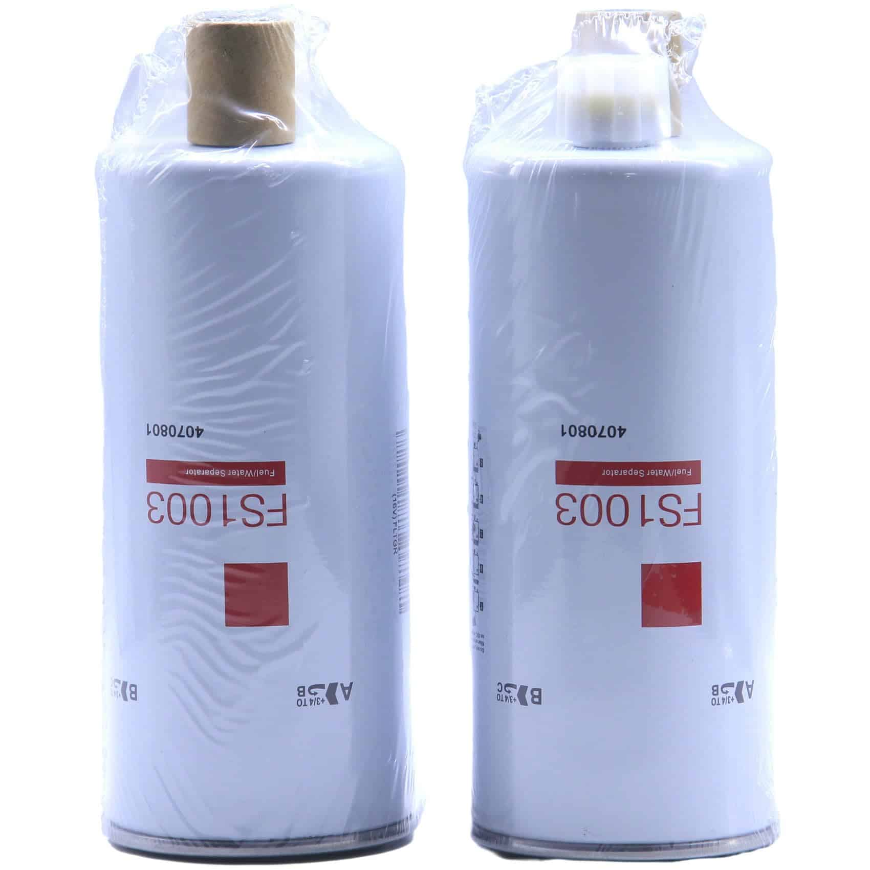 Paquete de 2 filtros separadores de agua FS1003 que - Imagen 7