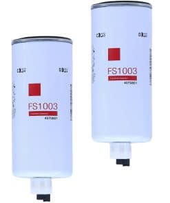 Paquete de 2 filtros separadores de agua FS1003 que