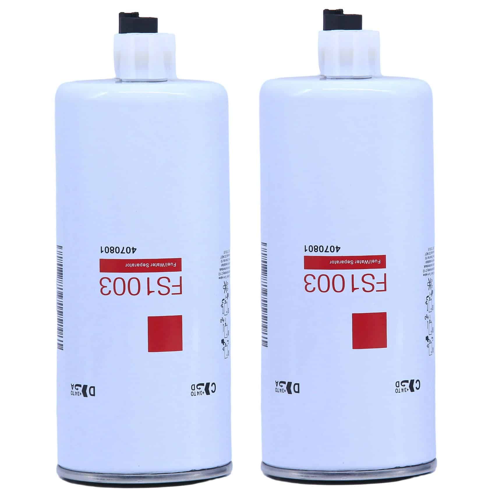 Paquete de 2 filtros separadores de agua FS1003 que - Imagen 4