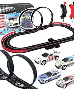 Sets de Pista de Carreras de Coches de Slot con 4 Coches de