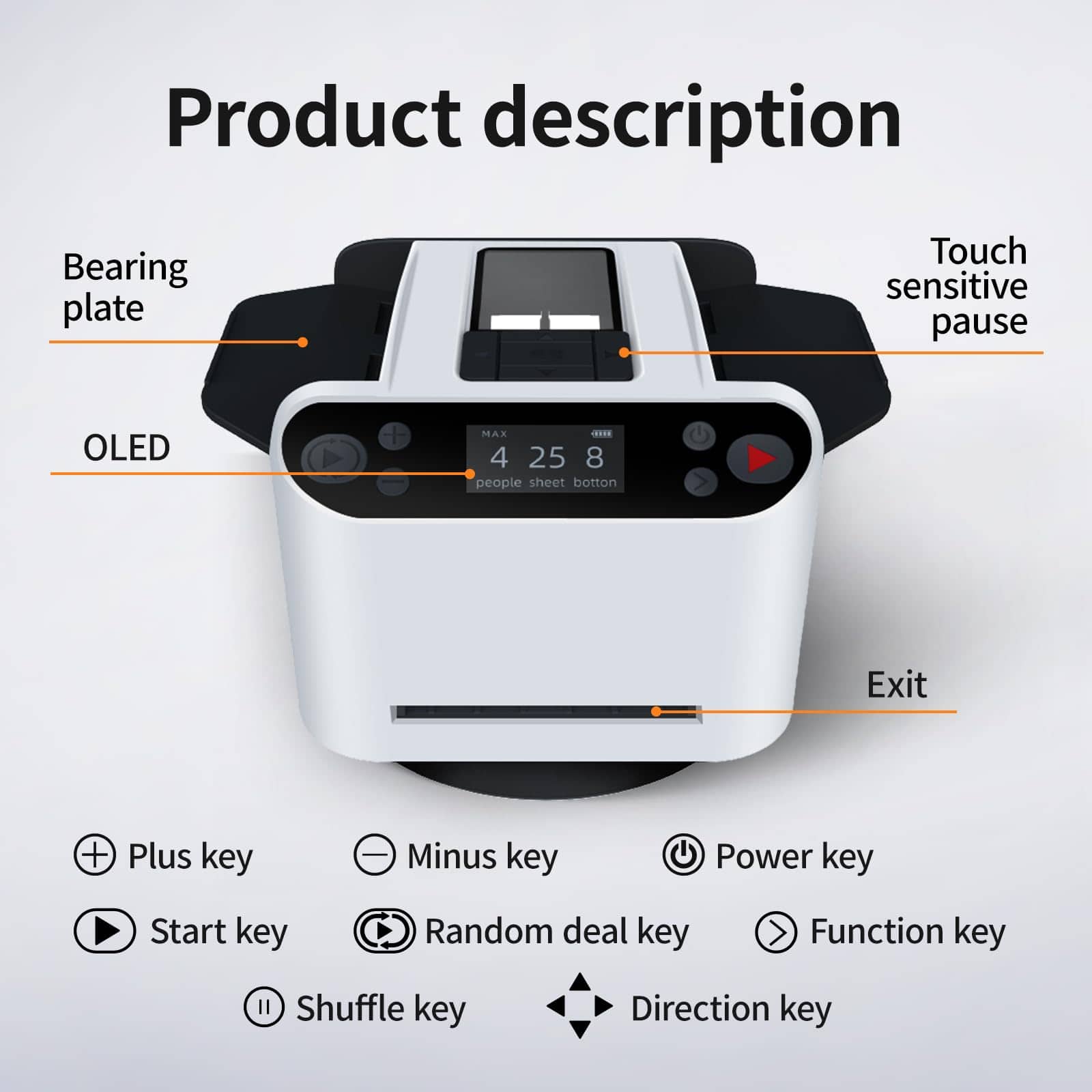 Barajadora automática y máquina repartidora 2 en 1 - Imagen 4