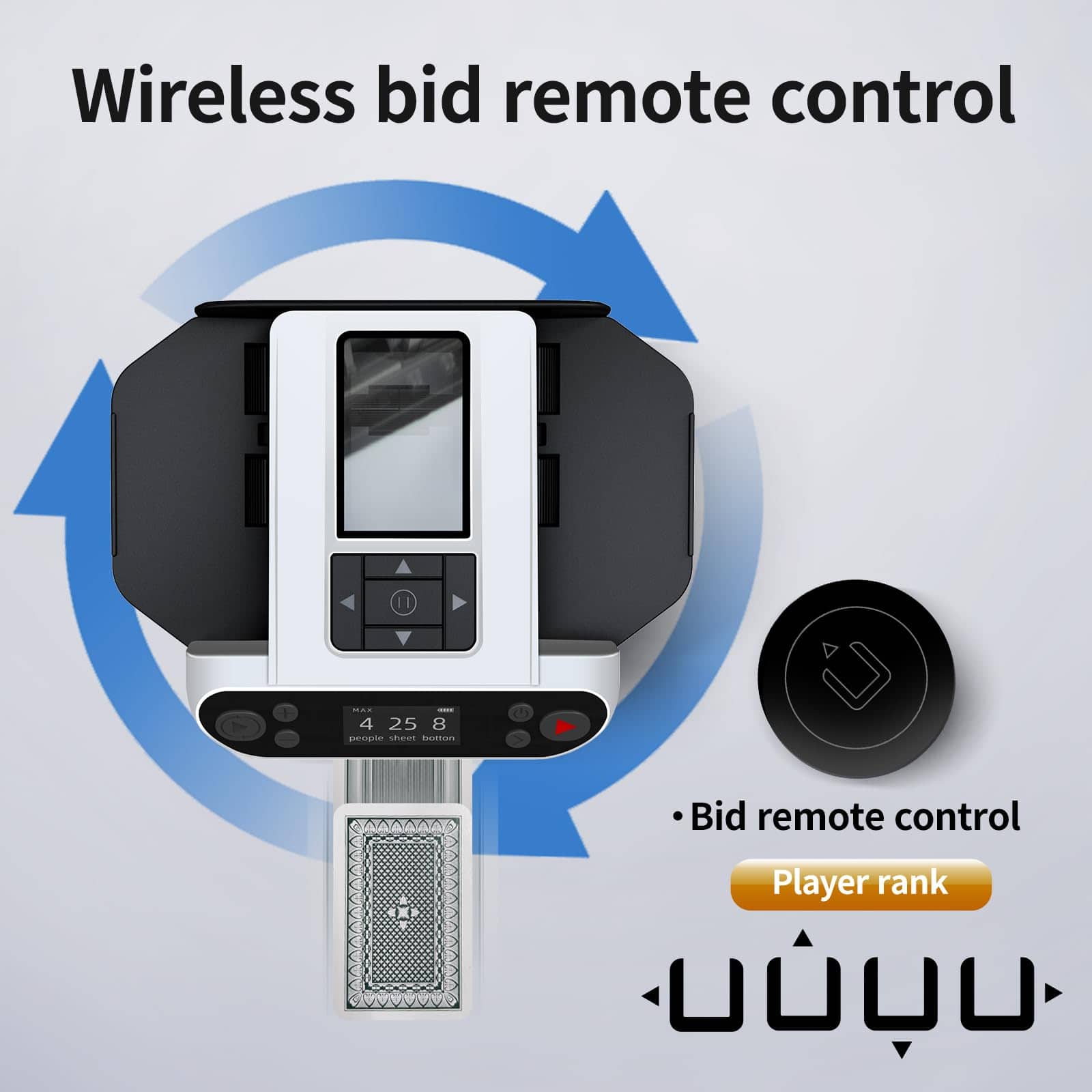 Barajadora automática y máquina repartidora 2 en 1 - Imagen 6