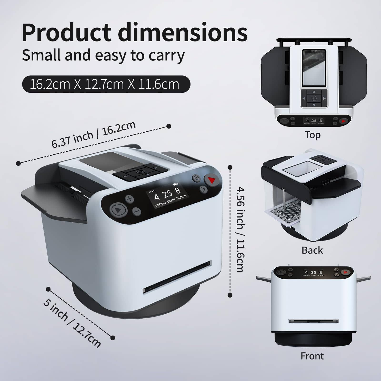 Barajadora automática y máquina repartidora 2 en 1 - Imagen 9