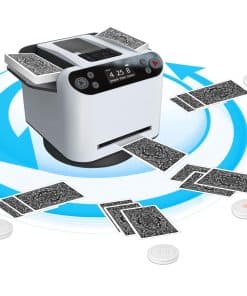 Barajadora automática y máquina repartidora 2 en 1