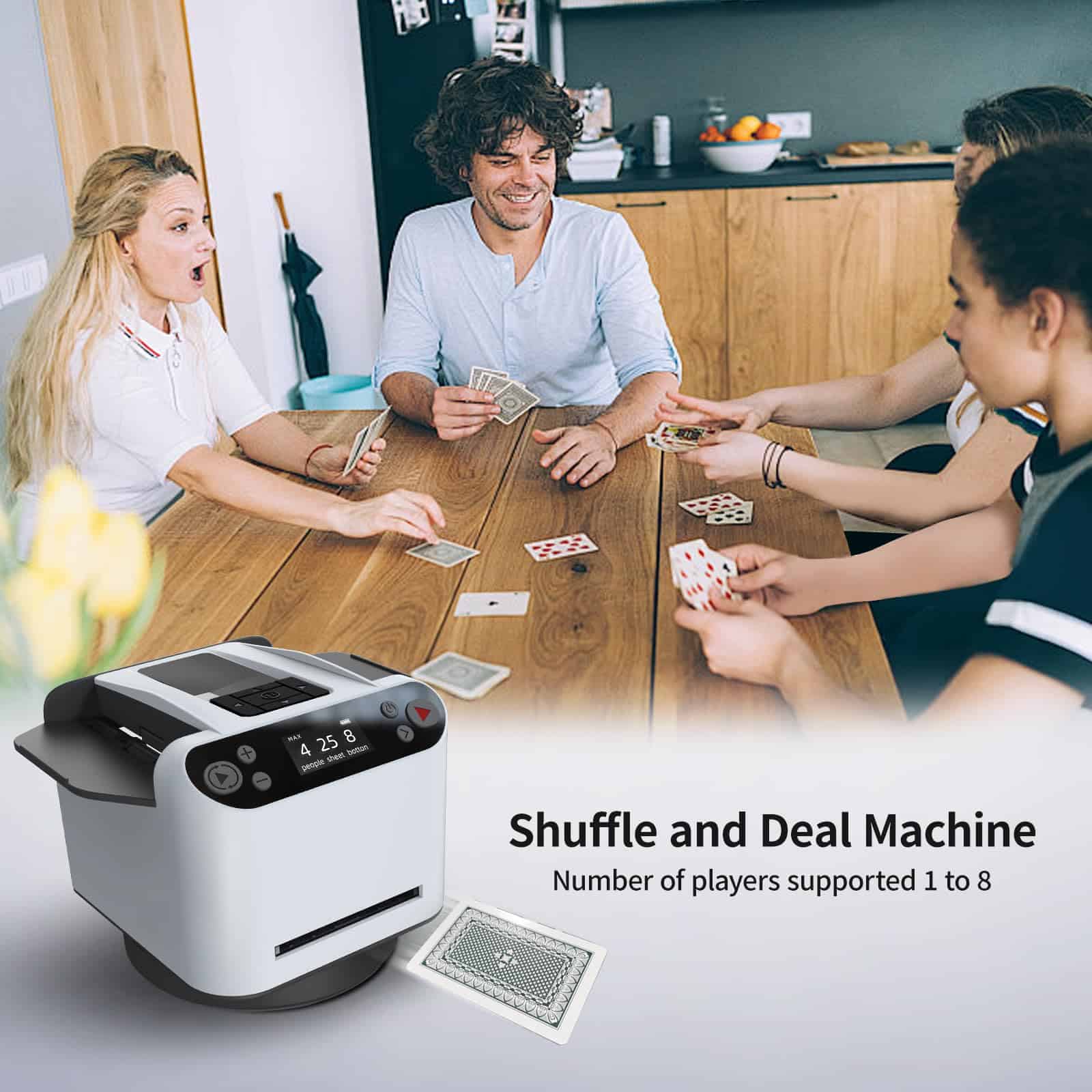 Barajadora automática y máquina repartidora 2 en 1 - Imagen 10