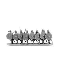 Set de 8 Vikingos Escudo. Miniaturas de 28 mm. Ideal para
