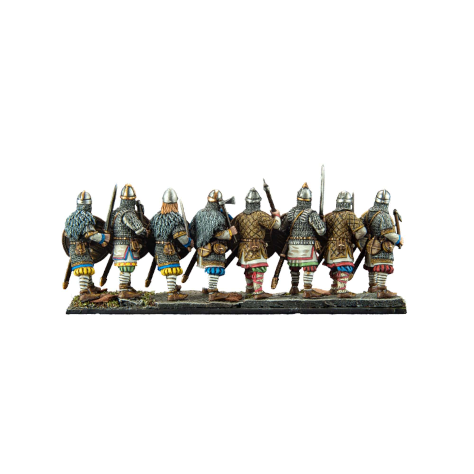 Set de 8 Vikingos Escudo. Miniaturas de 28 mm. Ideal para - Imagen 4