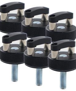 Broche de liberación rápida de aluminio para techo duro