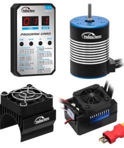 Motor brushless Hobby Fans Waterproof BL3650 4300KV con eje