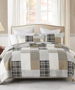 Colcha King CozyStitch - Juego de Edredón King 100%