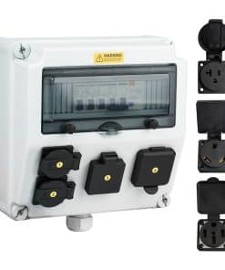 Caja de Salida de Energía para RV, Panel de Salida de