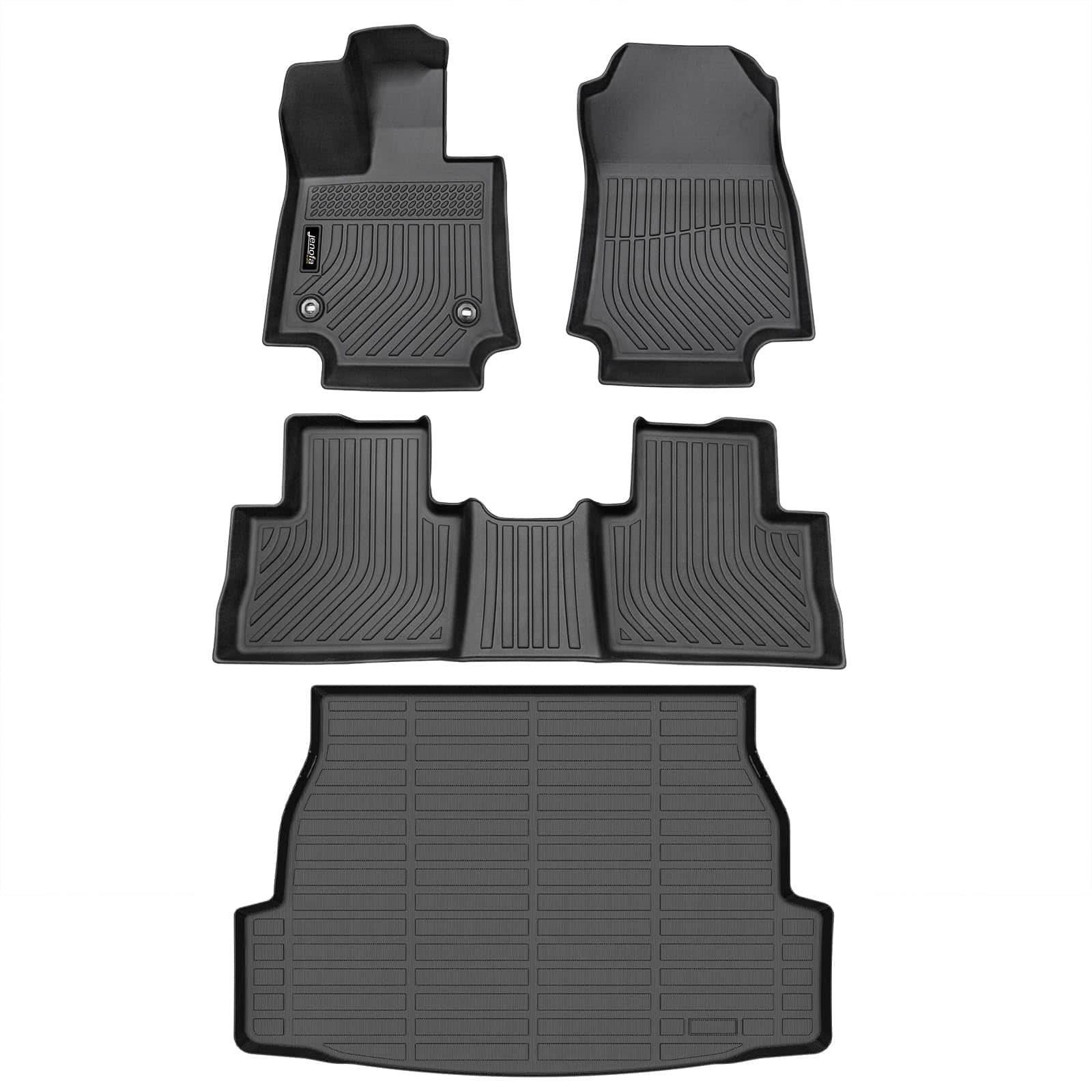 Juego de Tapetes para Pisos de Automóvil y Forro de Carga