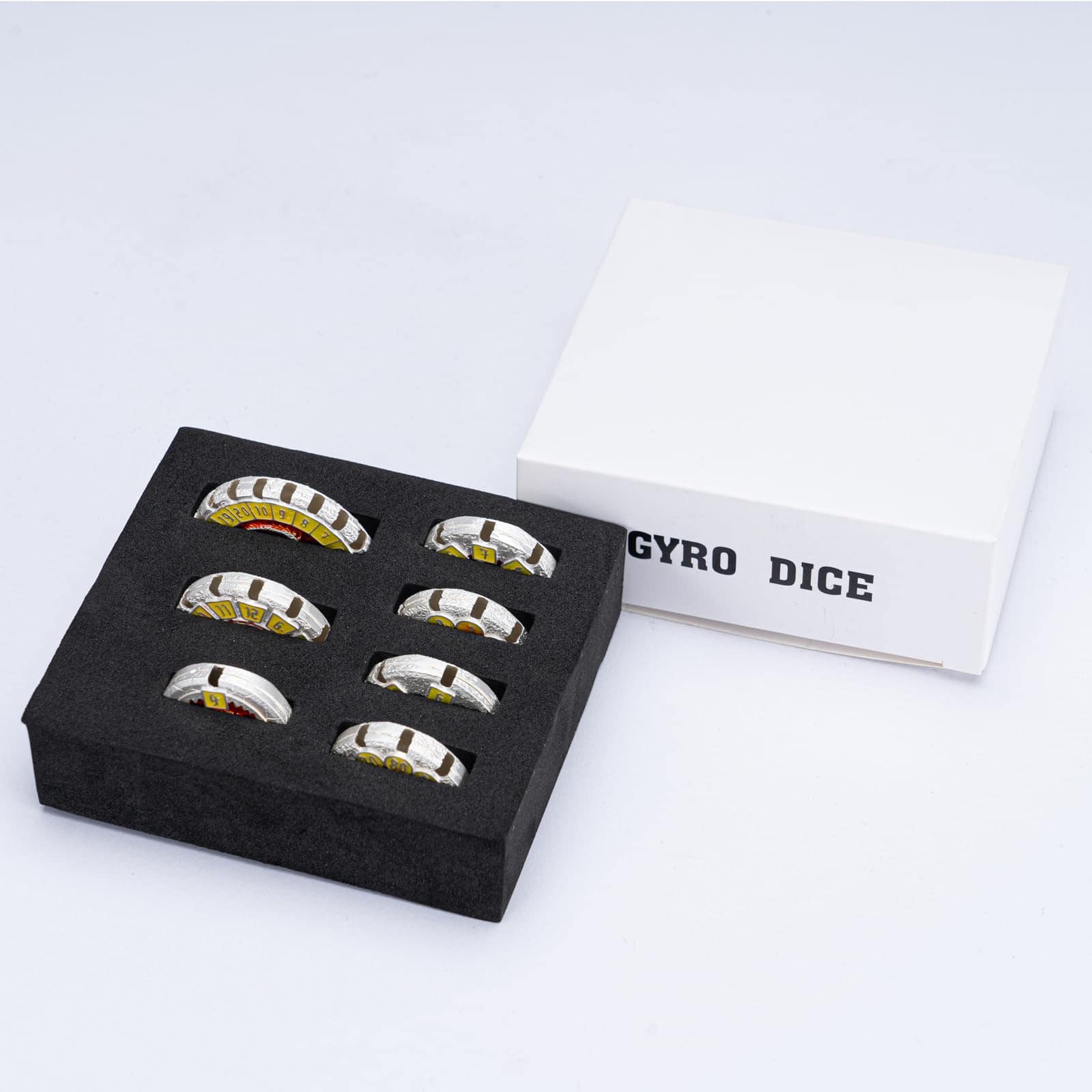 Conjunto de dados de Metal Dungeons and Dragons, Metal DND - Imagen 7