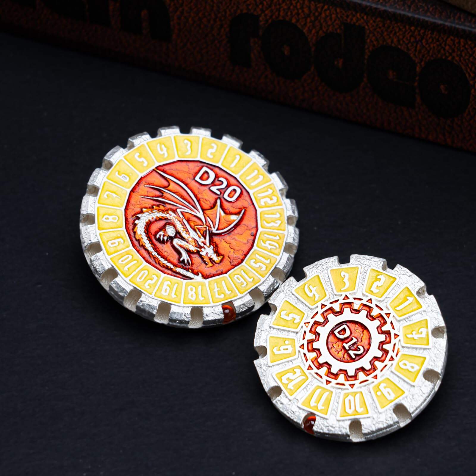 Conjunto de dados de Metal Dungeons and Dragons, Metal DND - Imagen 4