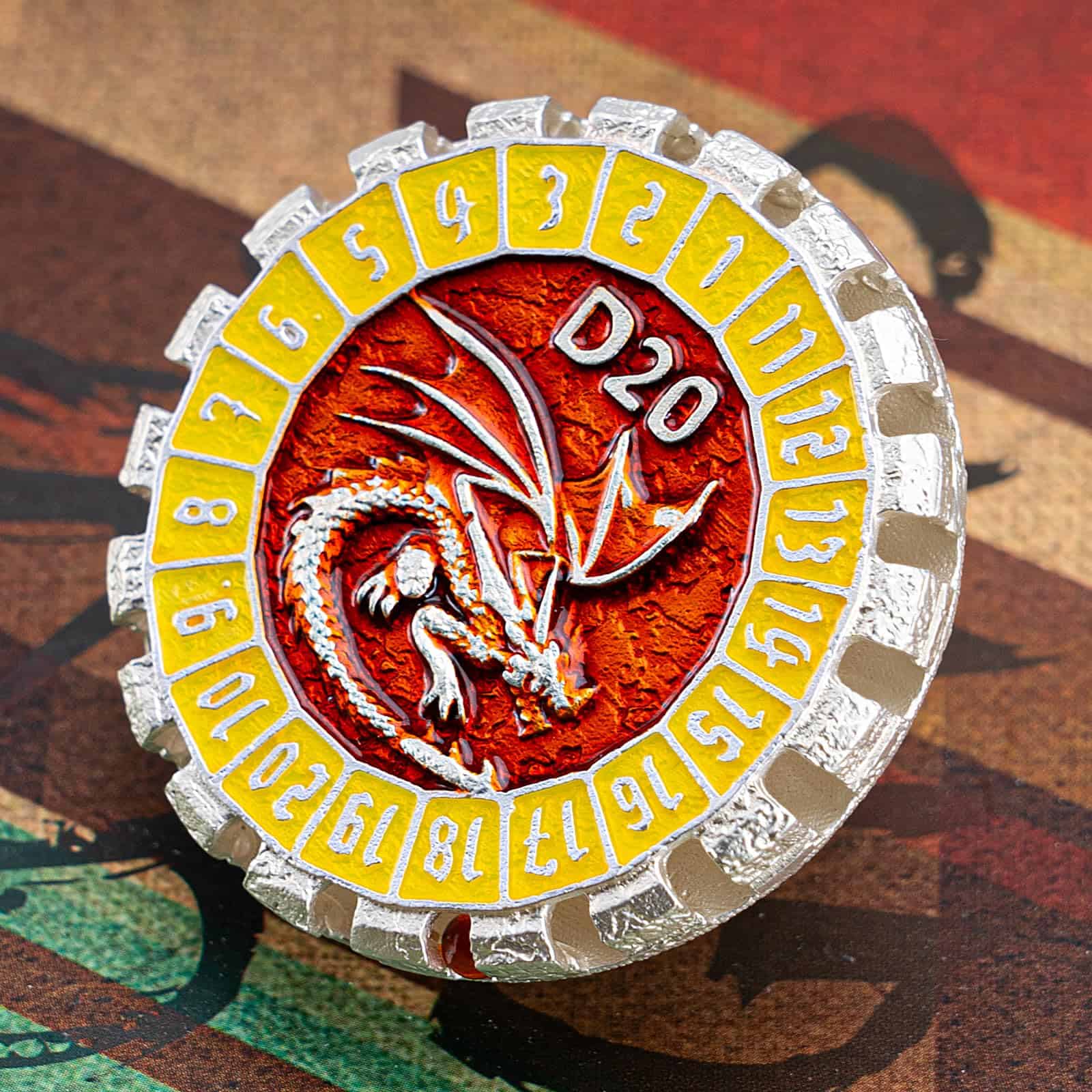 Conjunto de dados de Metal Dungeons and Dragons, Metal DND - Imagen 5