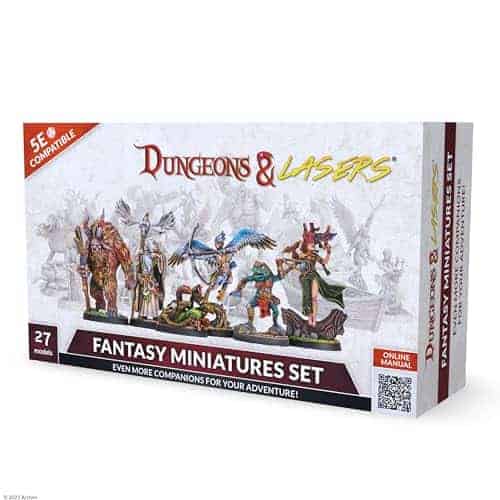 Paquete de Miniaturas de Fantasía Dungeons & Lasers de