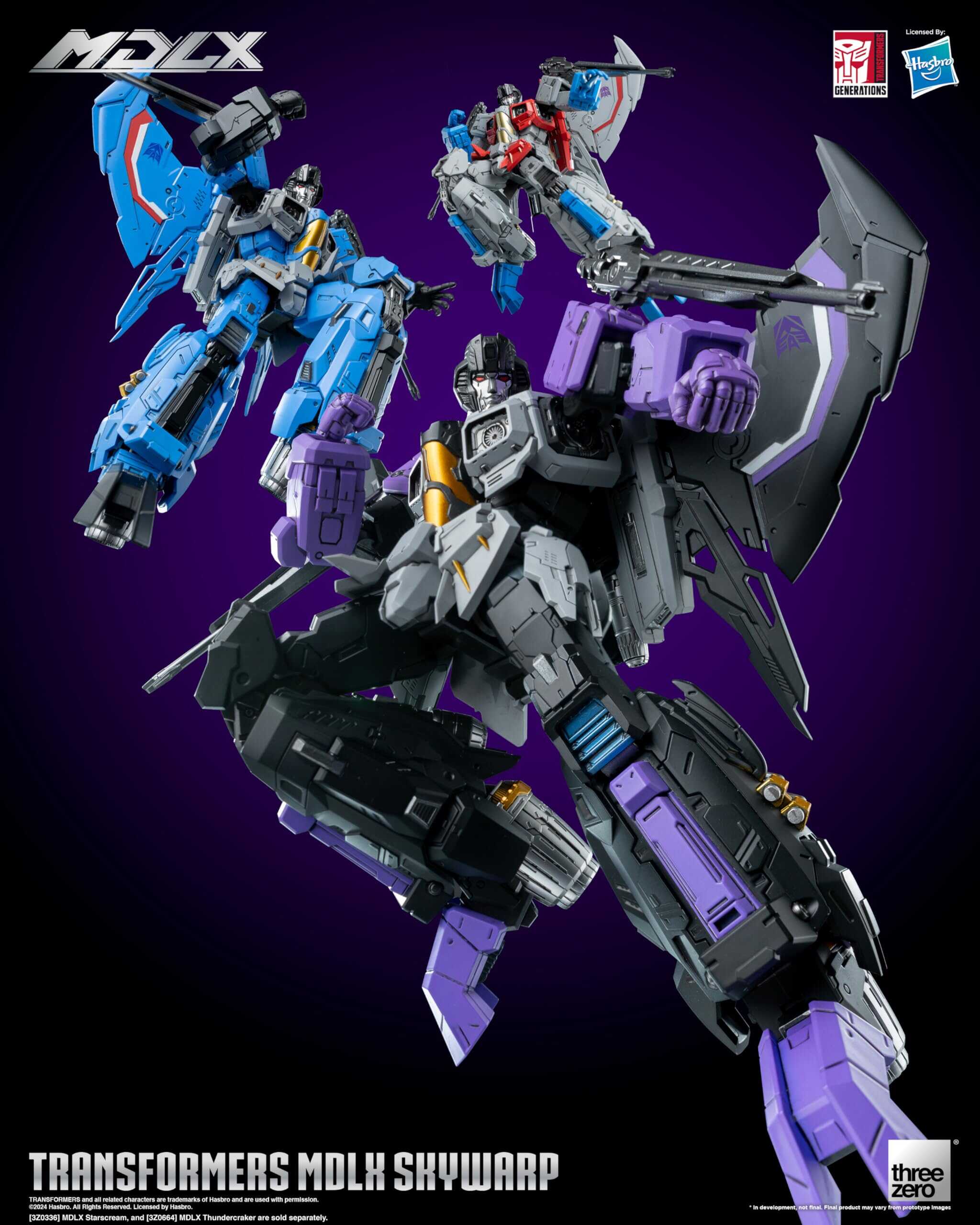 Figura de Acción Transformers: MDLX Skywarp - Imagen 9