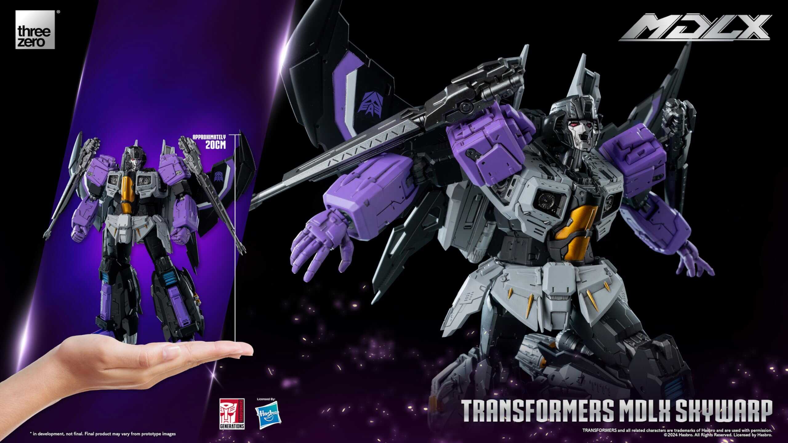 Figura de Acción Transformers: MDLX Skywarp - Imagen 10