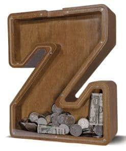 Alcancía de Letra de Madera JOOMLAFLY para -estivales