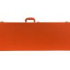 Estuche rígido cuadrado para guitarra -Naranja