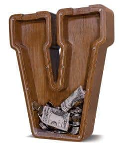 Hucha de Madera con Letra de Madera JOOMLAFLY para Niños