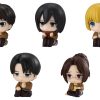 Set de Figuras Gashapon Attack on Titan: Machibouke