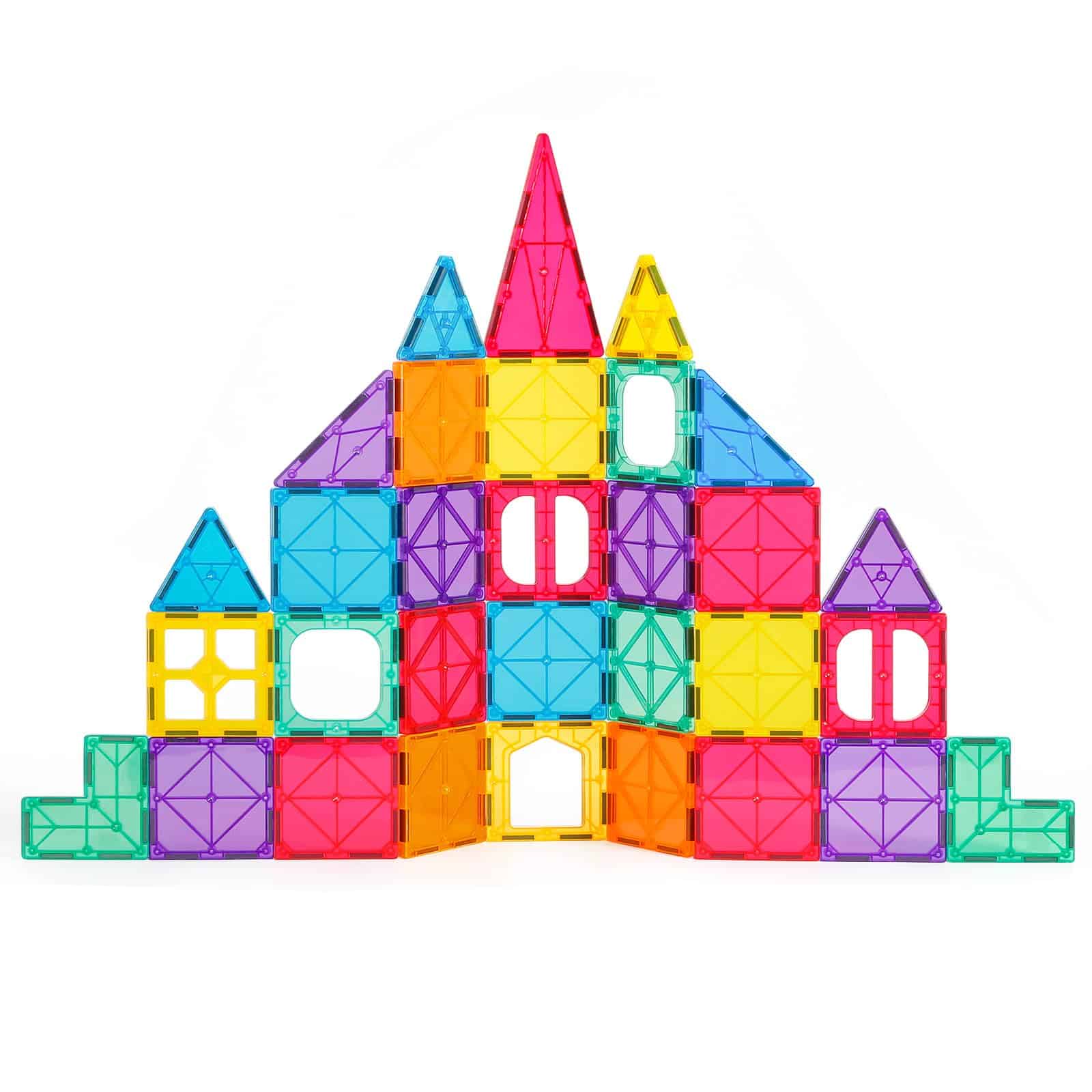 Juguetes para Niños 120PCS Azulejos Magnéticos STEM Imanes - Imagen 7