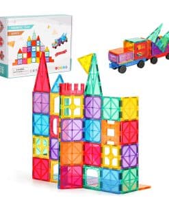 Juguetes para Niños 120PCS Azulejos Magnéticos STEM Imanes