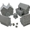 HAUTICO Escenario de Casas de Pueblo y Aldeas, Paisaje de