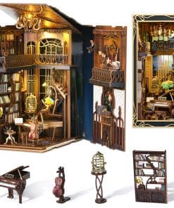 Kit de Rincón de Libros CCCDF, Kit de Casa de Muñecas en