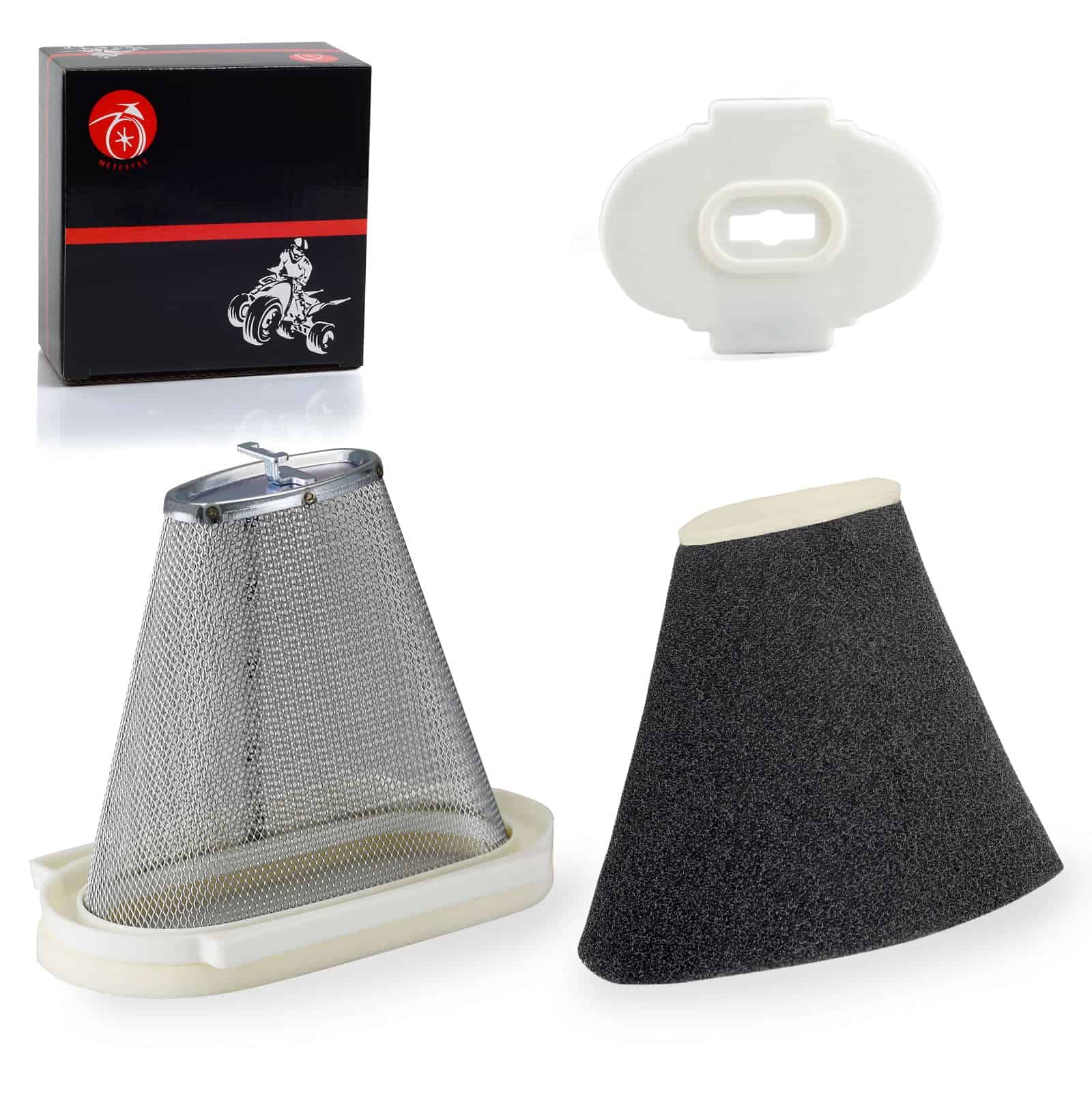 Filtro de Aire y Jaula Guía y Tapa Final para Yamaha Raptor