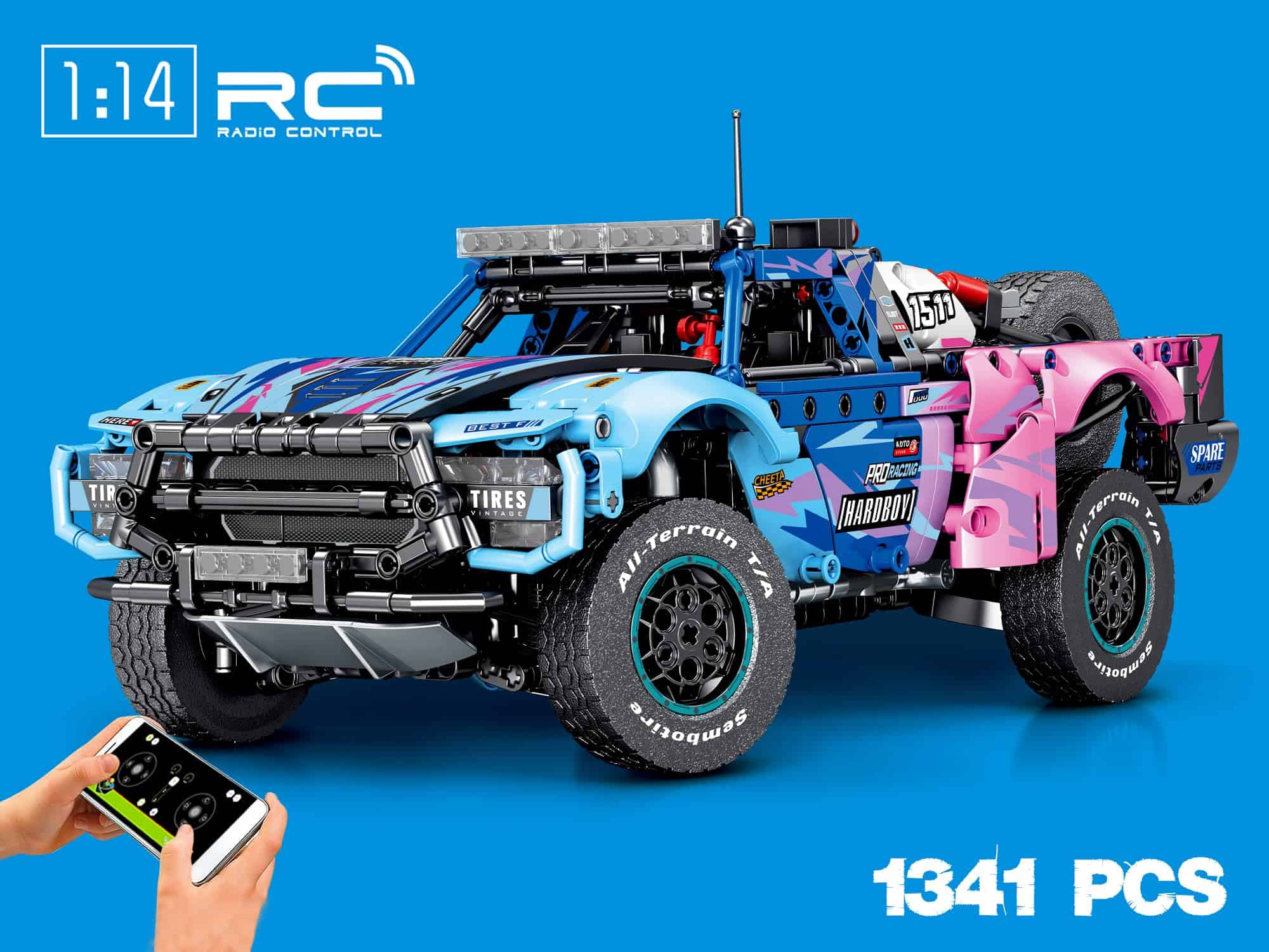 Modelo de Coche de Construcción Todoterreno RC Technic, Kit - Imagen 3