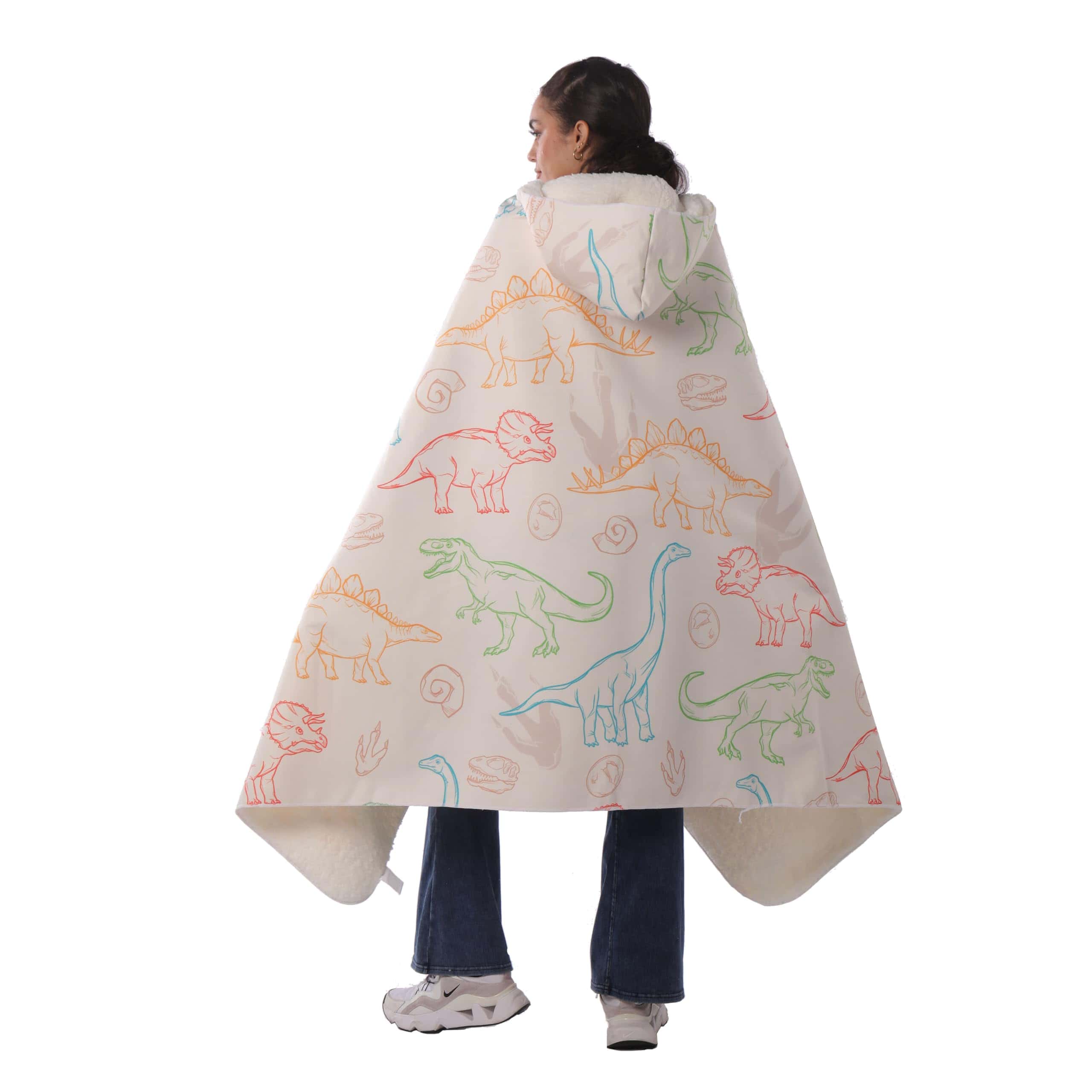 EMPOSIA Manta con Capucha Wearable - Manta con Capucha que - Imagen 5