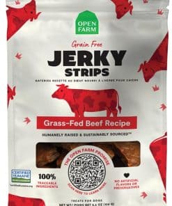 Premios para perros deshidratados sin granos de Open Farm,