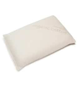 Almohada de látex orgánico Naturepedic - -Crema