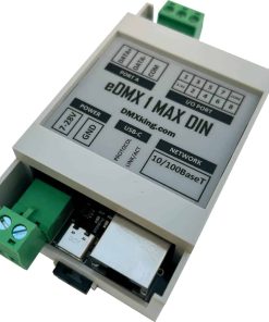 Controlador DMXking eDMX1 DIN MAX - ArtNet/sACN a DMX