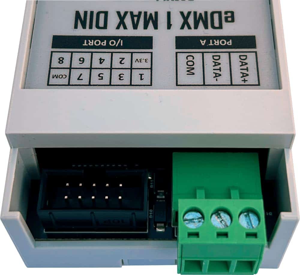 Controlador DMXking eDMX1 DIN MAX - ArtNet/sACN a DMX - Imagen 3