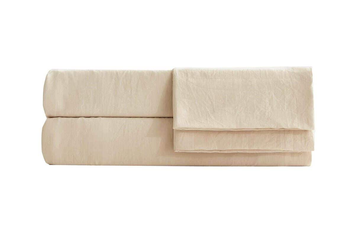 Juego de Sábanas California King Size Stone Washed Chezmoi - Imagen 9