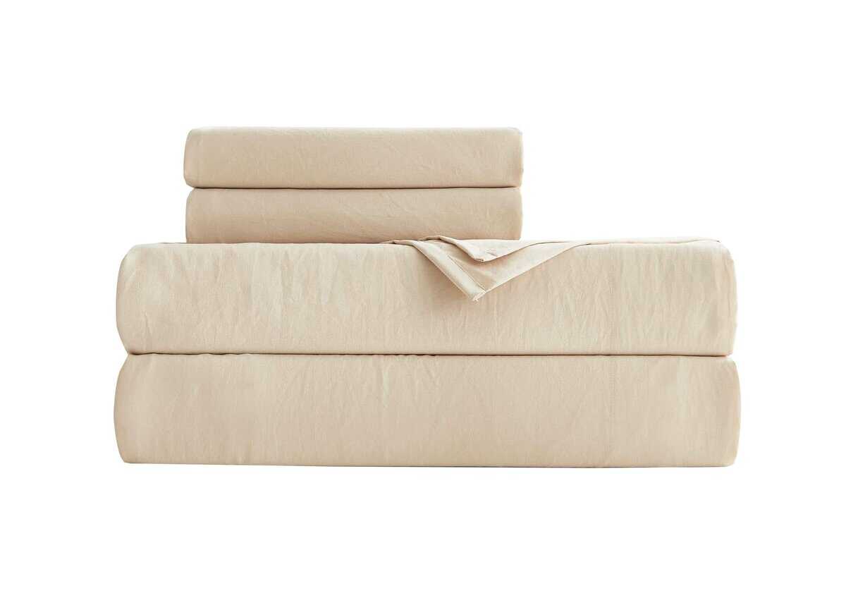 Juego de Sábanas California King Size Stone Washed Chezmoi - Imagen 8