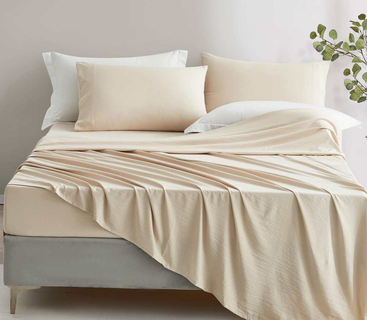 Juego de Sábanas California King Size Stone Washed Chezmoi - Imagen 3