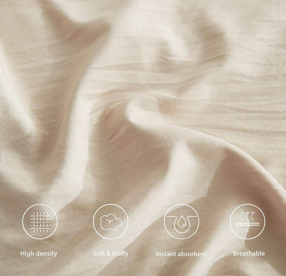 Juego de Sábanas California King Size Stone Washed Chezmoi - Imagen 5