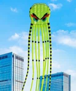 Cometa 3D de pulpo ultra grande y divertida de 8 metros con