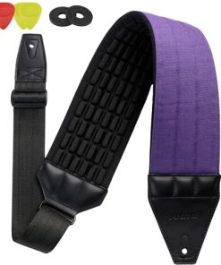 Correa para guitarra y bajo Amumu AIRAFT - 4" ultra ancha,