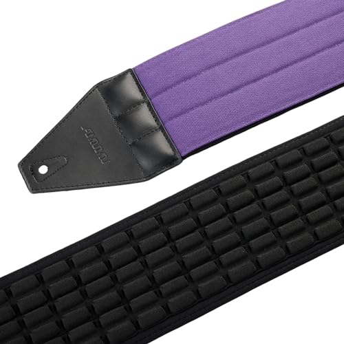 Correa para guitarra y bajo Amumu AIRAFT - 4" ultra ancha, - Imagen 8