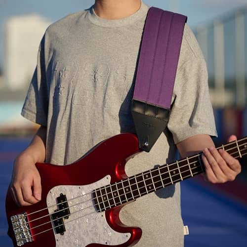 Correa para guitarra y bajo Amumu AIRAFT - 4" ultra ancha, - Imagen 7